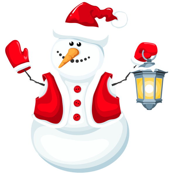 This png image - Christmas Snowman with Lantern PNG Clipart, is available for free download