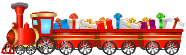 This png image - Christmas Train Transparent PNG Clip Art Image, is available for free download