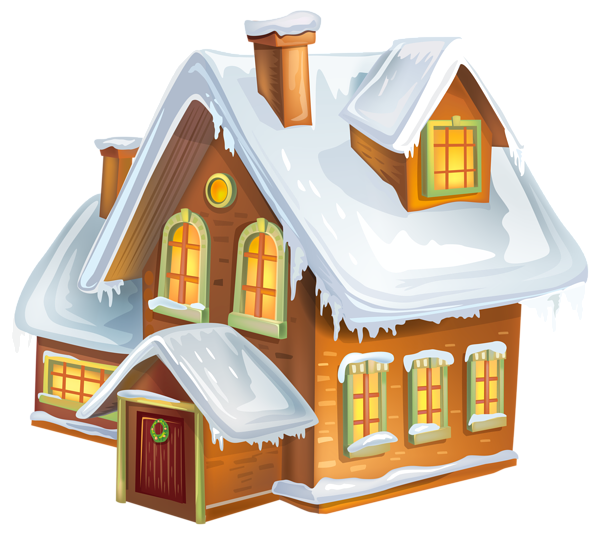 winter house clipart - photo #5