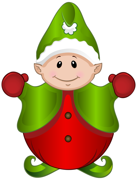 This png image - Cute Elf PNG Clipart Image, is available for free download