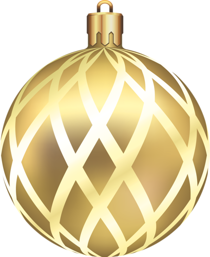 This png image - Gold Christmas Ball Clipart, is available for free download