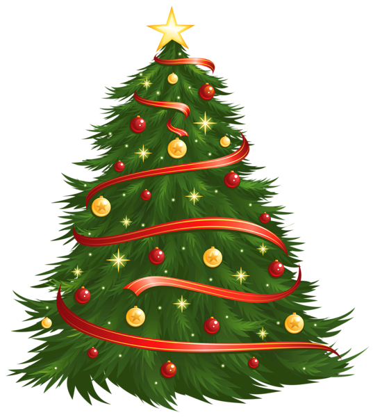 This png image - Large Size Transparent Decorated Christmas Tree PNG Clipart, is available for free download