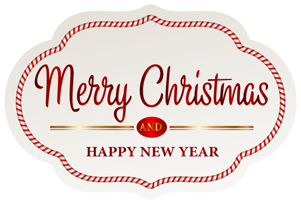 This png image - Merry Christmas Label PNG Clipart Image, is available for free download