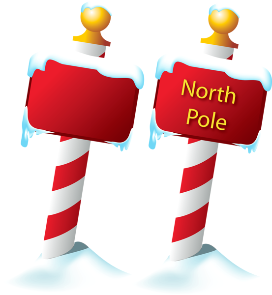 This png image - North Pole Sign PNG Picture, is available for free download