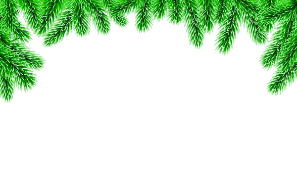 This png image - Pine Branches Top Border PNG Transparent Clipart, is available for free download