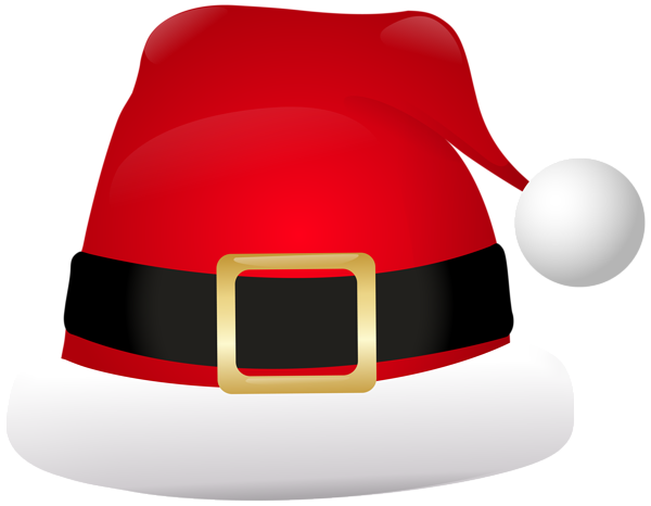This png image - Red Santa Hat PNG Transparent Clipart, is available for free download