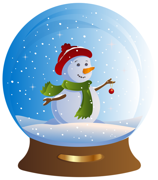 Snowman Snowglobe Transparent Png Clip Art Image Gallery