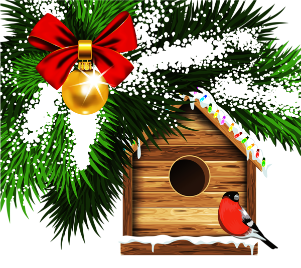 clipart christmas birds - photo #41