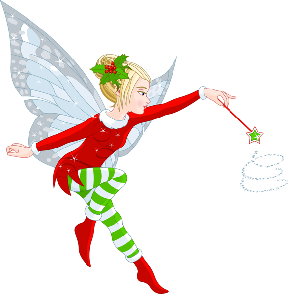 This png image - Transparent Christmas Elf Girl PNG Clipart, is available for free download