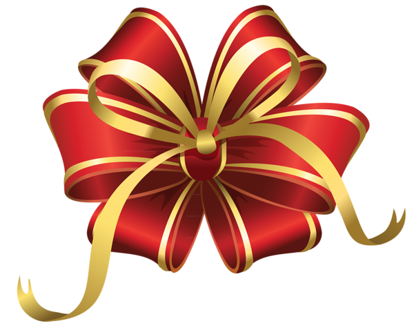 This png image - Transparent Christmas Red Decorative Bow PNG Clipart, is available for free download