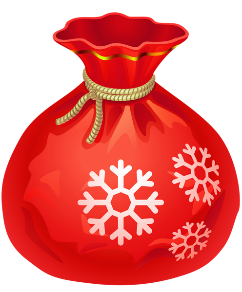 This png image - Transparent Christmas Red Santa Bag PNG Clipart, is available for free download