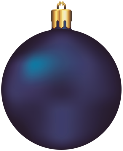 This png image - Transparent Dark Blue Christmas Ball Ornament Clipart, is available for free download