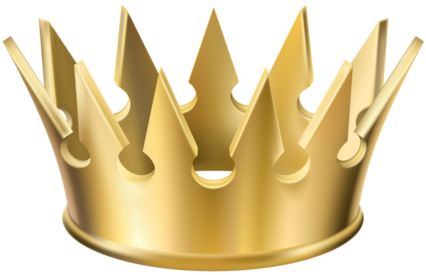 Golden Crown Transparent PNG Clip Art Image | Gallery ...
