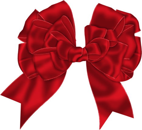    Cute_Red_Bow_Clipsrt