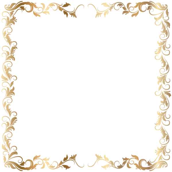 This png image - Border Deco Frame Gold Transparent PNG Image, is available for free download