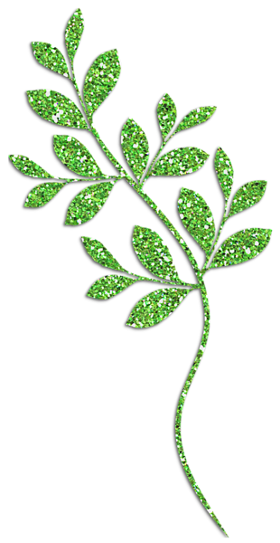 This png image - Decorative Green Leaves PNG Clipart Image, is available for free download