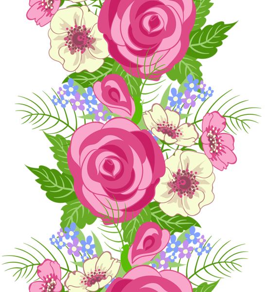 Flores hermosas y otras imagenes en PNG Floral_Element_PNG_Image