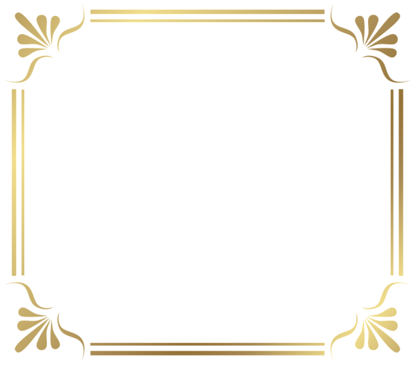 Frame Border PNG Image | Gallery Yopriceville - High-Quality Images and