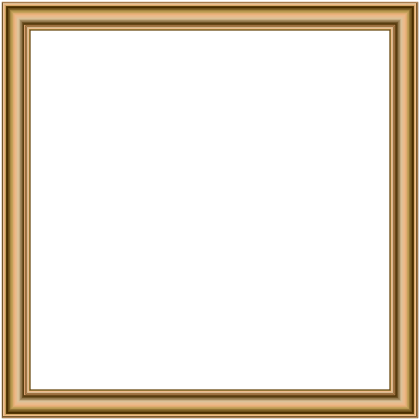 Gold Border Frame Transparent PNG Image | Gallery ...