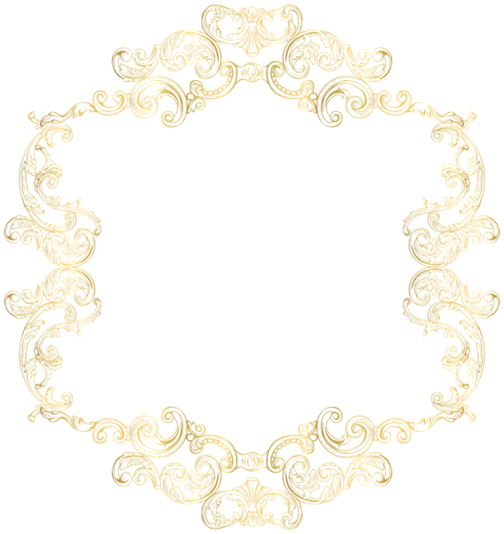 This png image - Gold Vintage Border Frame Clip Art PNG Image, is available for free download