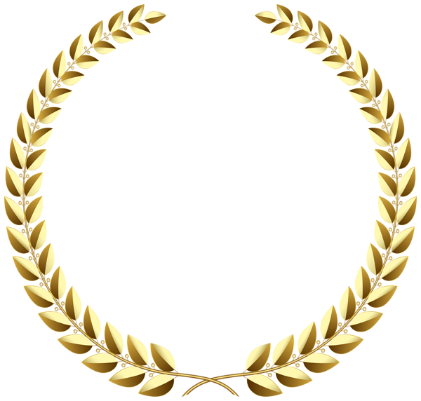 This png image - Golden Wreath Transparent PNG Clip Art Image, is available for free download