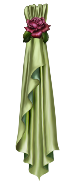 This png image - Green Curtain Decor PNG Clipart Picture, is available for free download