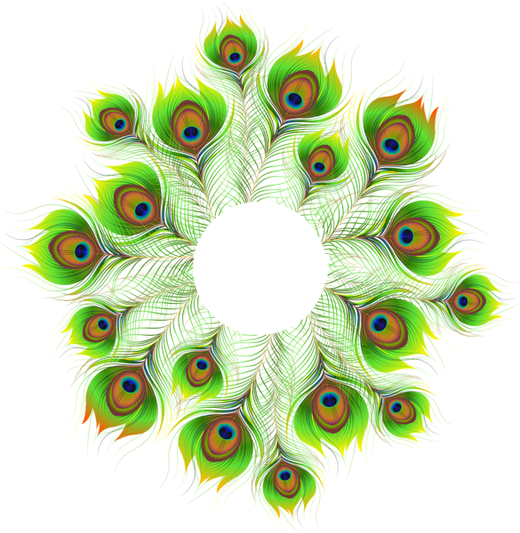 This png image - Peacock Feather Decoration PNG Clip Art Image, is available for free download