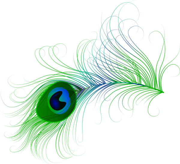 Peacock Feather PNG Clip Art Image | Gallery Yopriceville - High