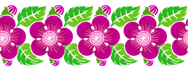 Flores hermosas y otras imagenes en PNG Pink_Floral_Decoration_PNG_Clipart