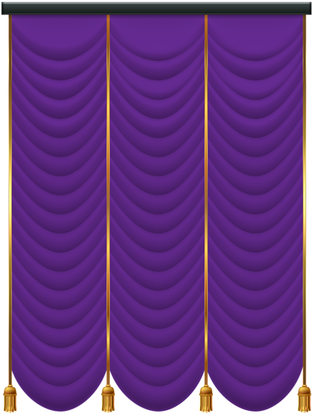 This png image - Purple Curtain Transparent Clip Art, is available for free download