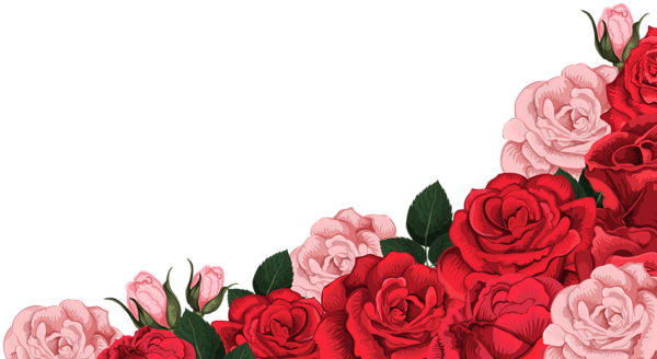 This png image - Rose Corner Transparent Image, is available for free download