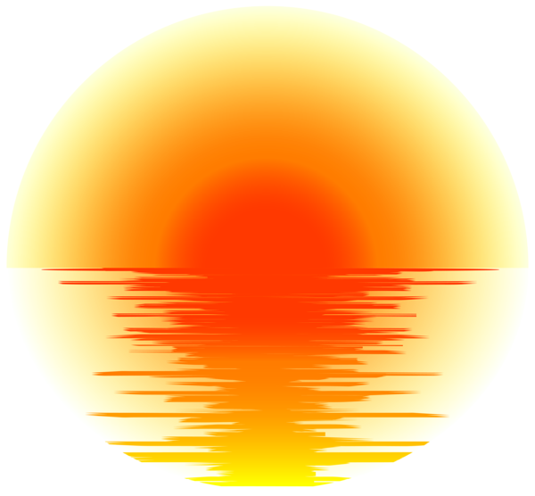 This png image - Sunset Effect PNG Transparent Clip Art, is available for free download