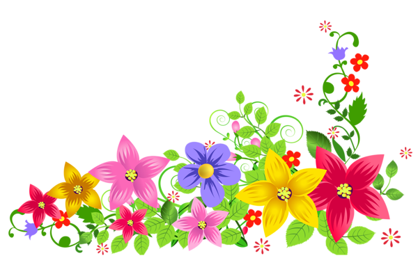 Flores hermosas y otras imagenes en PNG Transparent_Floral_Decoration_PNG_Picture