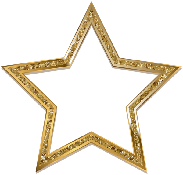 This png image - Transparent Star Decoration PNG Clip Art Image, is available for free download