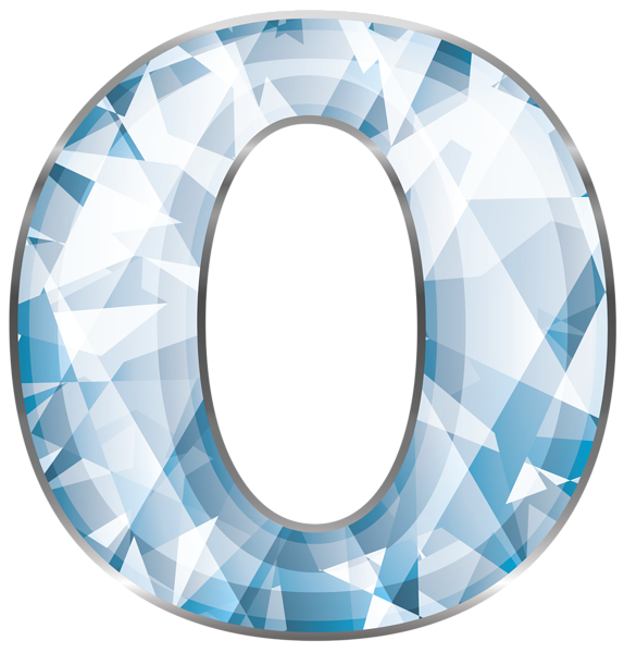 This png image - Crystal Number Zero PNG Clipart Image, is available for free download
