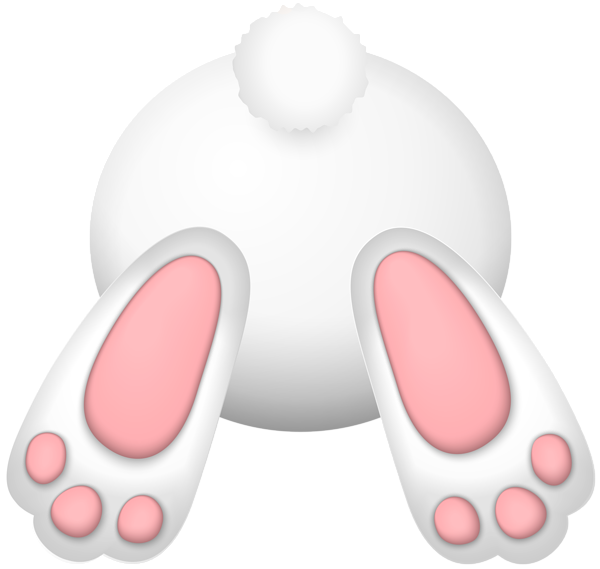 This png image - Bunny Back Transparent PNG Image, is available for free download