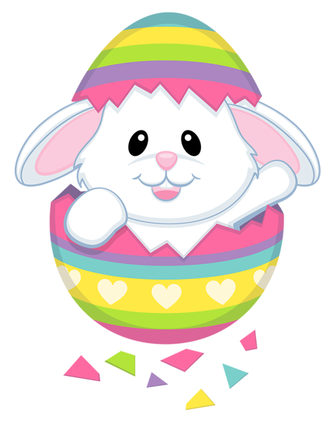 This png image - Cute Easter Bunny Transparent PNG Clipart, is available for free download