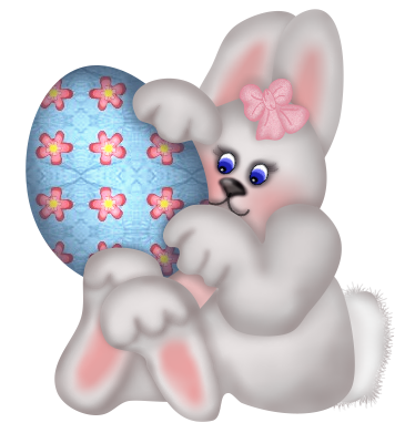 This png image - Easter Bunny and Egg, is available for free download