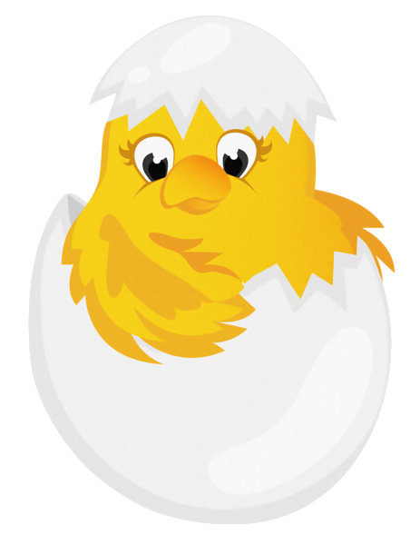 This png image - Easter Chicken in Egg Transparent PNG Clipart, is available for free download