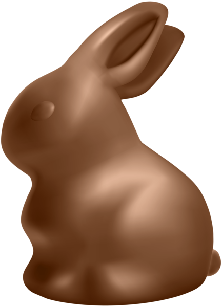 This png image - Easter Chocolate Bunny Transparent PNG Clip Art, is available for free download