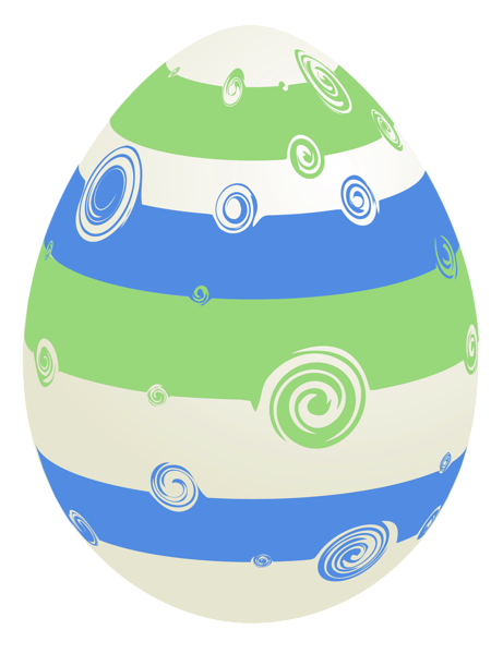 This png image - Easter White Striped Egg PNG Clipart Picture, is available for free download