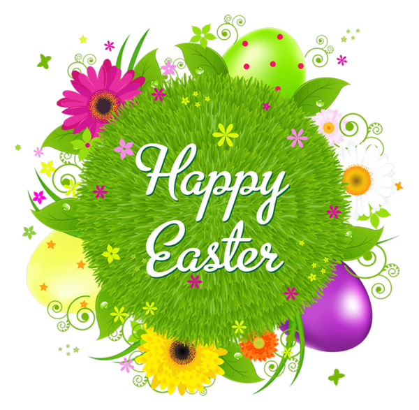 This png image - Happy Easter Transparent Decor PNG Clipart Picture, is available for free download