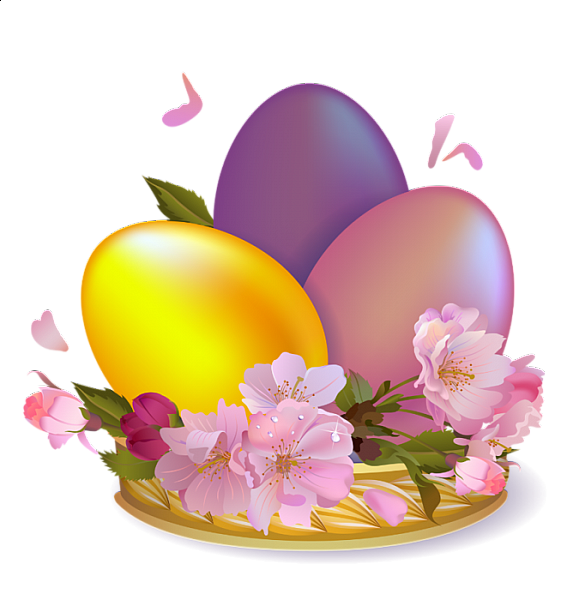 This png image - Large Beautiful Easter Eggs, is available for free download