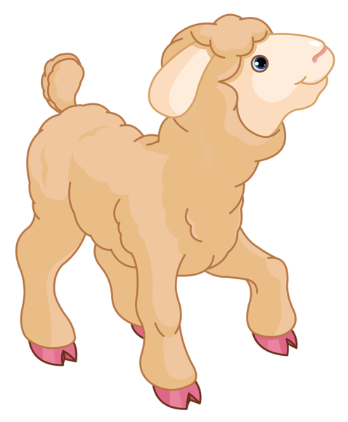 This png image - Little Lamb PNG Clipart, is available for free download