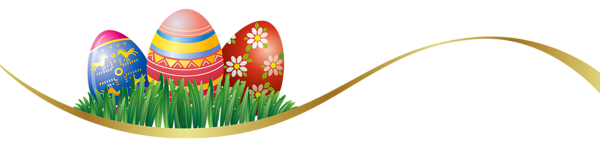 This png image - Transparent Easter Deco with Eggs PNG Clipart Picture, is available for free download