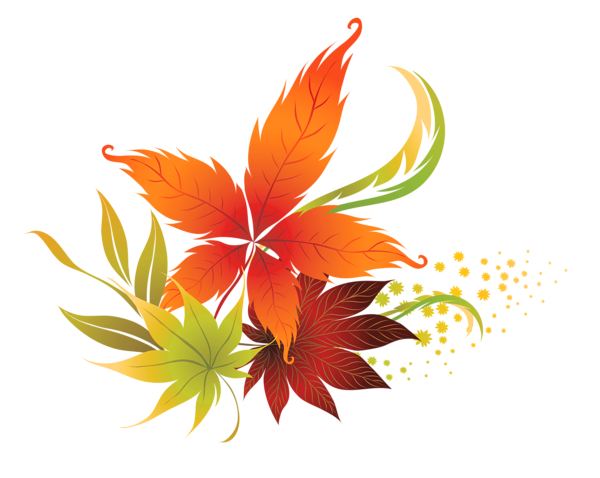 This png image - Fall Leaves Decor PNG Clipart Picture, is available for free download