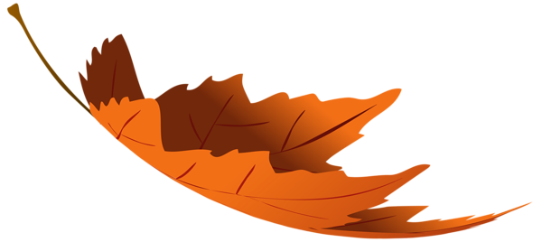 Falling Autumn Leaf Transparent PNG Clip Art Image ...
