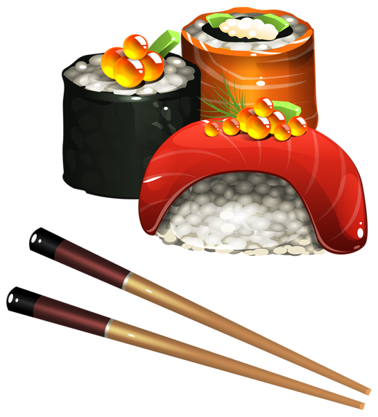 This png image - Sushi Set PNG Clipart Image, is available for free download
