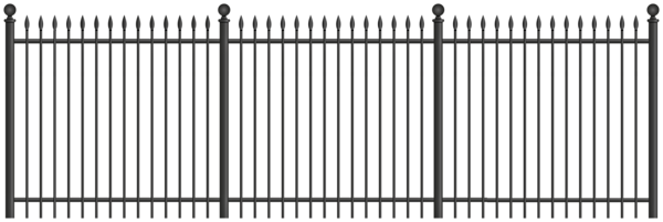 This png image - Black Iron Fence PNG Clipart, is available for free download