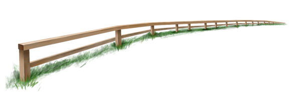 This png image - Garden Fence with Grass PNG Clipart, is available for free download